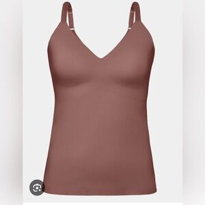 Knix LuxeLift V-Neck Tank - LIGHT PINK - XXXL+